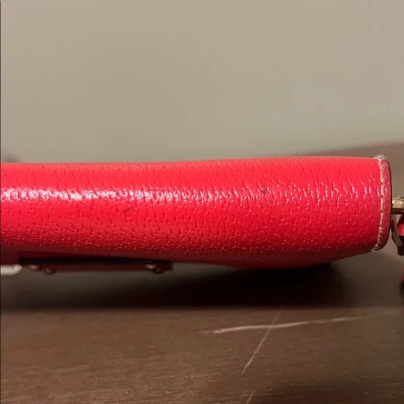 Kate Spade Red Zip-Around Wallet - Picture 6 of 13